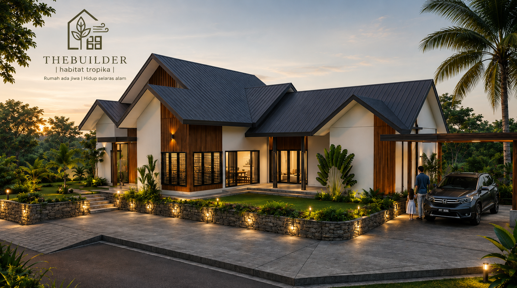 Bukit Damar - Rumah tropika TheBuilder