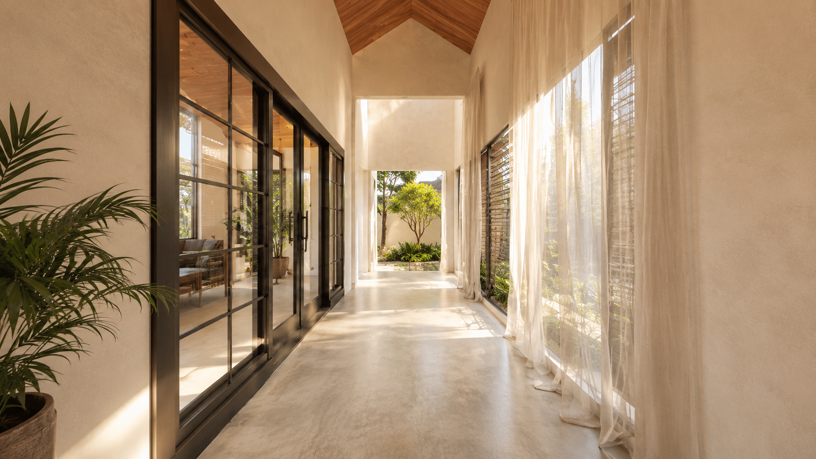 Entrance hallway tropika