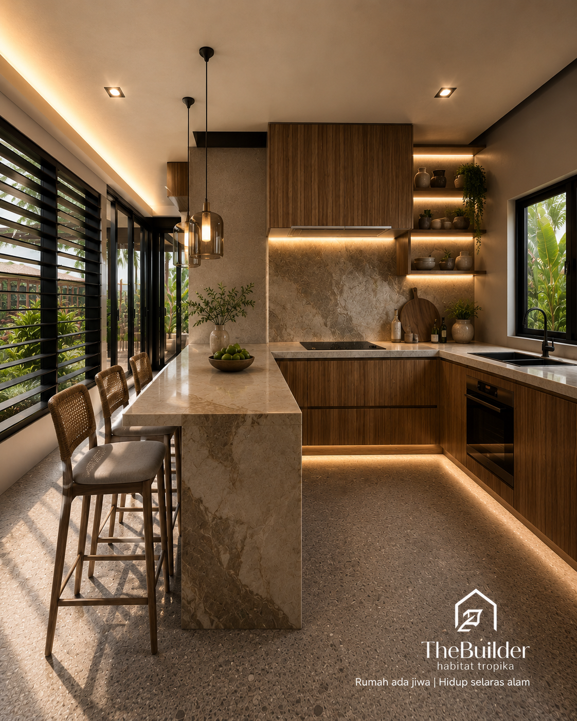 Tiny house interior living